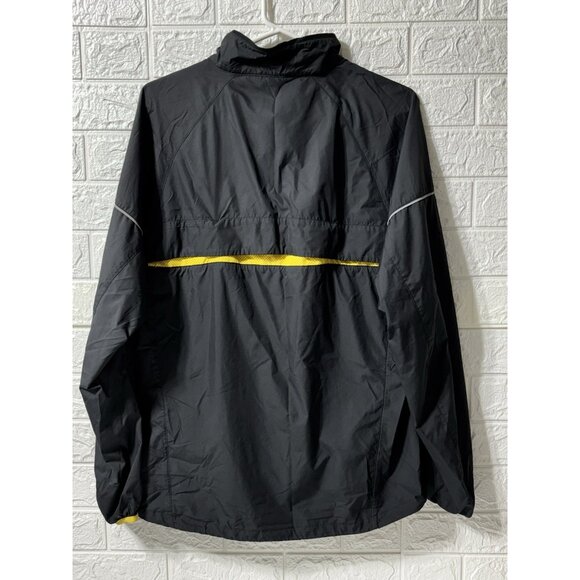 Nike Live Strong Black Windbreaker Pocket Half Zip Size Jacket Size Medium - Picture 3 of 6